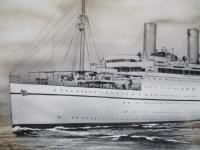 絵葉書 CANADIAN PACIFIC S.S. "EMPRESS OF AUSTRALIA"