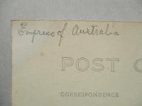 絵葉書 Empress of Australia