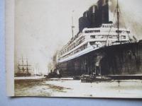 絵葉書 R.M.S. Aquitania ? (推定)