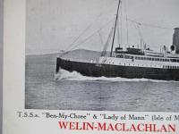 カレンダーカード T.S.S.s. "Ben-My-Chree"