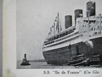 カレンダーカード S.S. "Ile de France"