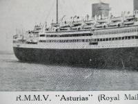 カレンダーカード R.M.M.V. "Asturias"