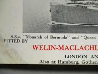 カレンダーカード S.S.s. "Monarch of Bermuda"