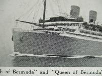カレンダーカード S.S.s. "Monarch of Bermuda"