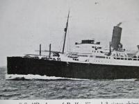 カレンダーカード S.S. "Duchess of Bedford"