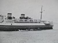 カレンダーカード M.V. "Asama Maru"