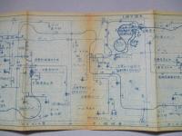 "はるさめ" 機関部主補蒸気管系統図