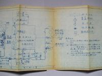 "はるさめ" 機関部補助排気管系統図
