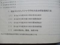 關東廰學事統計書 (學生生徒兒童身體檢査)