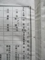 第十九回福島縣馬匹共進會出陳馬匹名簿