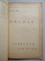 經理関係 1947-8 釜石製鉄所
