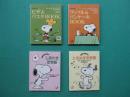 Snoopyの「ときめき恋物語」・「しあわせ恋物語」・「ワッフル＆パンケーキBOOK」・「ピザ＆パスタBOOK」　4冊セット
