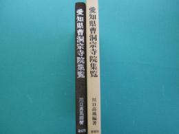 愛知県曹洞宗寺院集覧 : 寺統譜・寺院名・山号索引