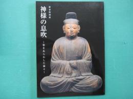 神様の息吹 : 姿をあらわした神々 : 新春特別展