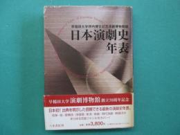 日本演劇史年表