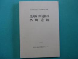 清洲城下町遺跡Ⅲ・外町遺跡