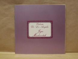 ［公演パンフレット］ ビクトリア・デ・ロスアンヘレス　イーゴリ・マルケビッチ　1965年日本公演