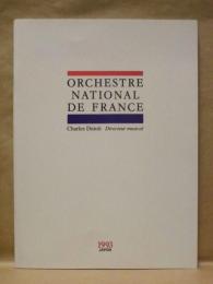 ［公演パンフレット］ フランス国立管弦楽団 1993年日本公演