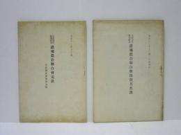 ［2点］ 大正十二年十二月　保証責任販売組合濃飛農倉聯合会定款　附農業倉庫業務規程、大正十二年十二月二十日現在　保証責任販売組合濃飛農倉聯合会出資者名簿