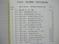 明治期国・県布告達目録 : 小名田区文書