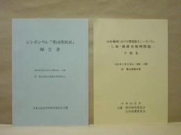 ［4点］ シンポジウム「登山用雨衣」報告書、山岳地域における環境保全シンポジウム、「雷」シンポジウム 予稿集、雪崩シンポジウム