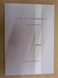 白土原1・2・3号窯発掘調査報告書