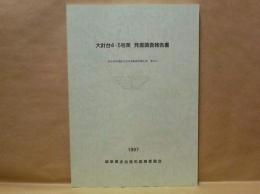 大針台4・5号窯発掘調査報告書