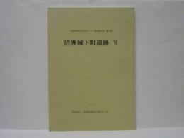 清洲城下町遺跡 6　愛知県埋蔵文化財センター調査報告書 第65集