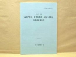 西大門遺跡・飯守神遺跡・五輪ヶ淵遺跡 発掘調査報告書 ： 愛知県一宮市