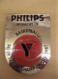 PHILIPS SPONSORS OF BASKETBALL　SILVER JUBILEE CHAMPIONSHIP 1987　KARACHI YMCA