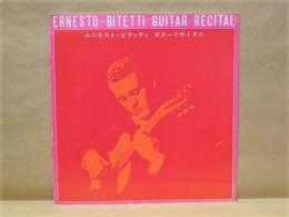 ［公演パンフレット］ エルネスト・ビテッティ　ギターリサイタル 1970年日本公演