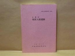 赤穂市 周世入相遺跡 ： 県道高雄 有年横尾線道路改良工事に伴う埋蔵文化財発掘調査報告書