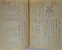 石女子祭神事次第　昭和31年2月20日、鳥羽市浦村町（旧）鏡浦村本浦