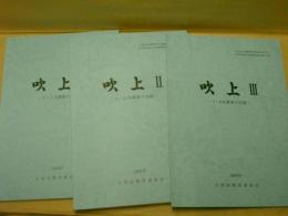 ［3点］ 吹上 1、2、3 ： 日田地区遺跡群発掘調査報告 3、5、6 ： 日田市埋蔵文化財調査報告書 第42、52、57集