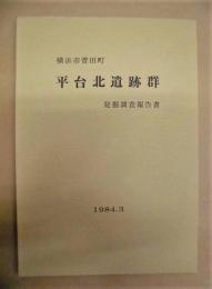 平台北遺跡群発掘調査報告書　横浜市菅田町