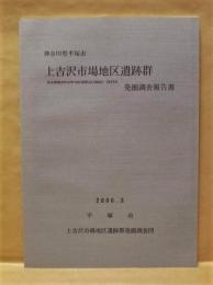 上吉沢市場地区遺跡群発掘調査報告書　神奈川県平塚市