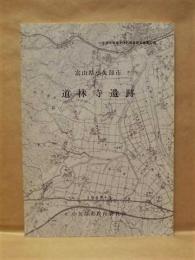 道林寺遺跡　富山県小矢部市