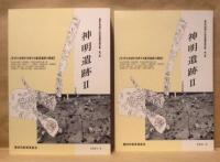 神明遺跡 2 ： 本文編と写真図版編　【矢作川流域を代表する集落遺跡の調査】