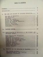 REPORT OF THE UNITED STATES EDUCATION MISSION TO JAPAN