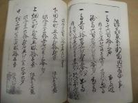 濃州恵奈郡岩村富田村上飯羽間村差出帳