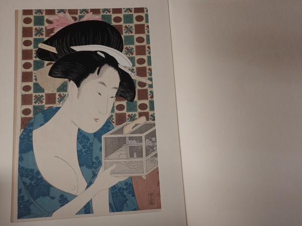 伝統芸術 手摺木版画 大錦浮世絵美人名作撰 山田書院 全23巻 46図揃