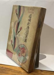 応用彩色図案集　服飾 手芸 刺繍 工作