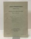 三重県立博物館研究報告　自然科学　第1号