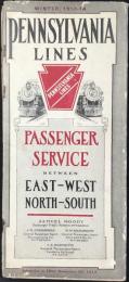 ペンシルバニア鉄道旅客案内