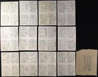 キングカード　『キング』第五巻第八号附録