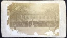 〈明治期手札鶏卵写真〉大阪停車場