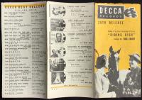 〈新譜目録〉デッカレコード