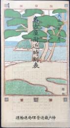 神戸鉄道管理局運輸課発行『名古屋附近時刻表』