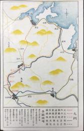 〈絵葉書〉北丹鉄道・宮津鉄道路線図