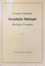 〈海外合唱楽譜〉ヨーロッパのマドリガル１　混声合唱用